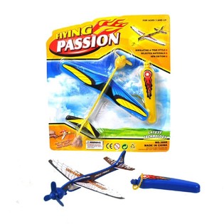 Avión de Juguete con Catapulta en Tarjeta (12 uds.)