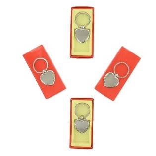LLAVERO EN CAJA DE REGALO - MODELO CORAZÓN (8 uds.)