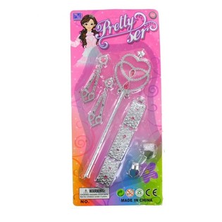SET DE ACCESORIOS PRETTY GIRL EN CARTÓN (12 uds.)