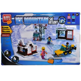 Set de Bloques de Construcción Montaña de Hielo - 226 Piezas