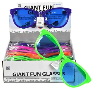 GAFAS GIGANTES DIVERTIDAS (12 uds.)
