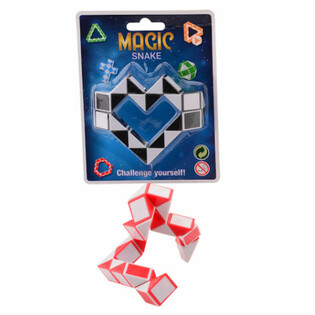 MAGIC SNAKE - PUZZLE 3D SERPIENTE EN TARJETA (24 uds.)