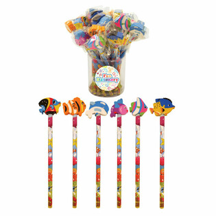 L&aacute;piz SEA LIFE / Peces con Goma