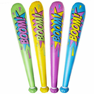 Bate Inflable Grande 'Boom!' - 85cm - Colores Mezclados (12 uds.)