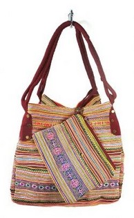 Bolso Brocante B-FAIR Pequeño Rojo (1 ud) al por Mayor