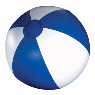 Pelota de Playa Azul/Blanco (12 uds.)